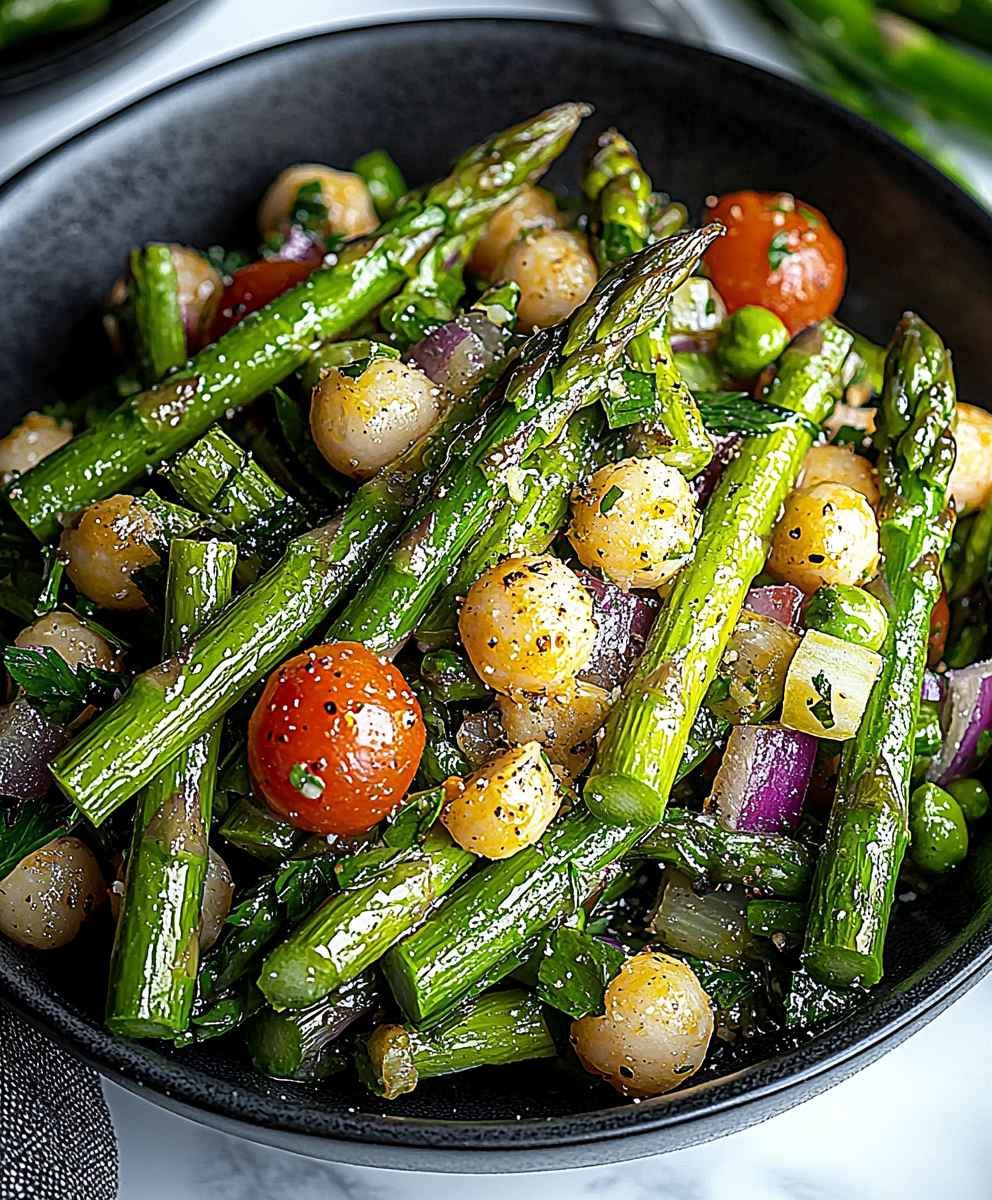 Asparagus salad