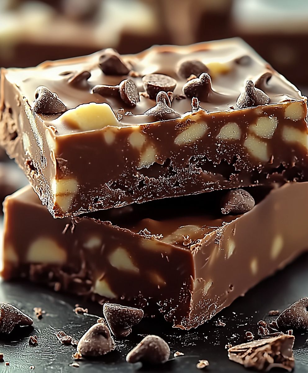 German Chocolate Fudge