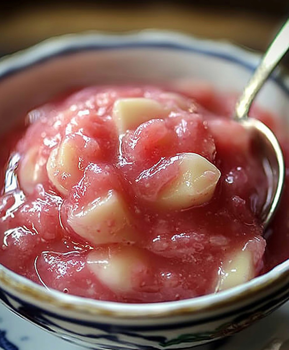 Rhubarb sauce