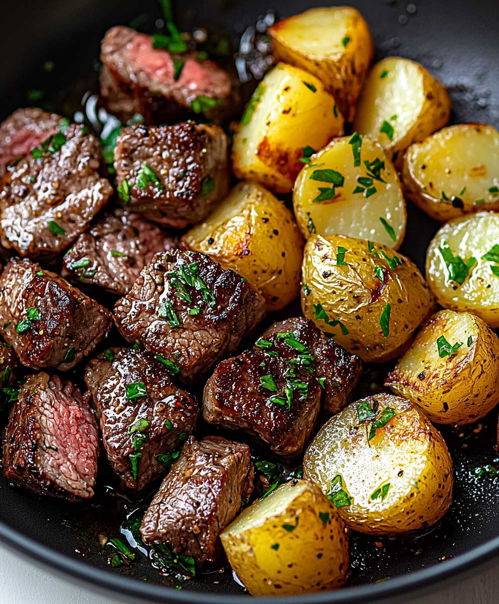 Garlic Butter Steak Bites