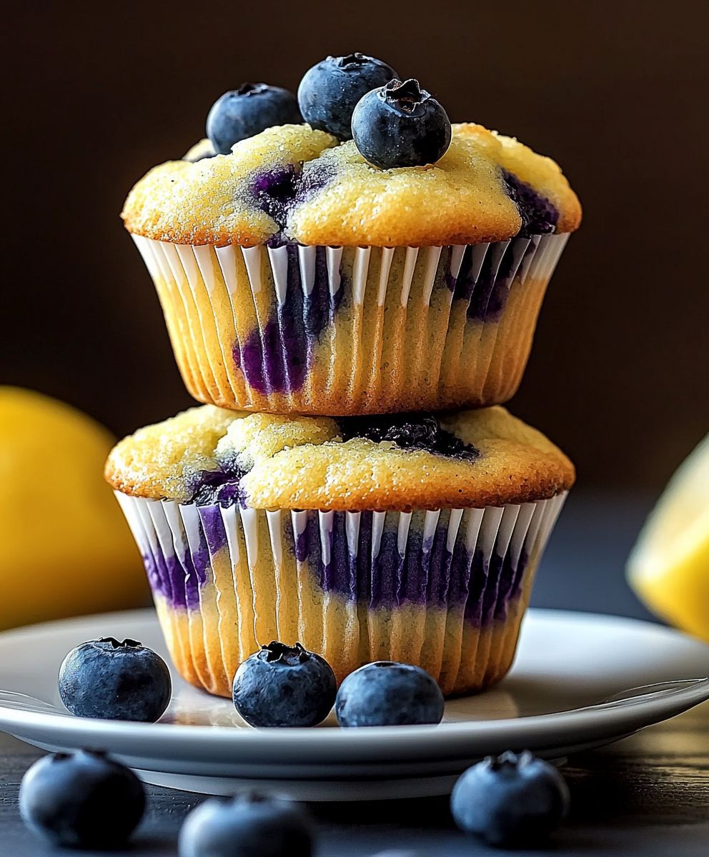 Lemon Blueberry Muffins