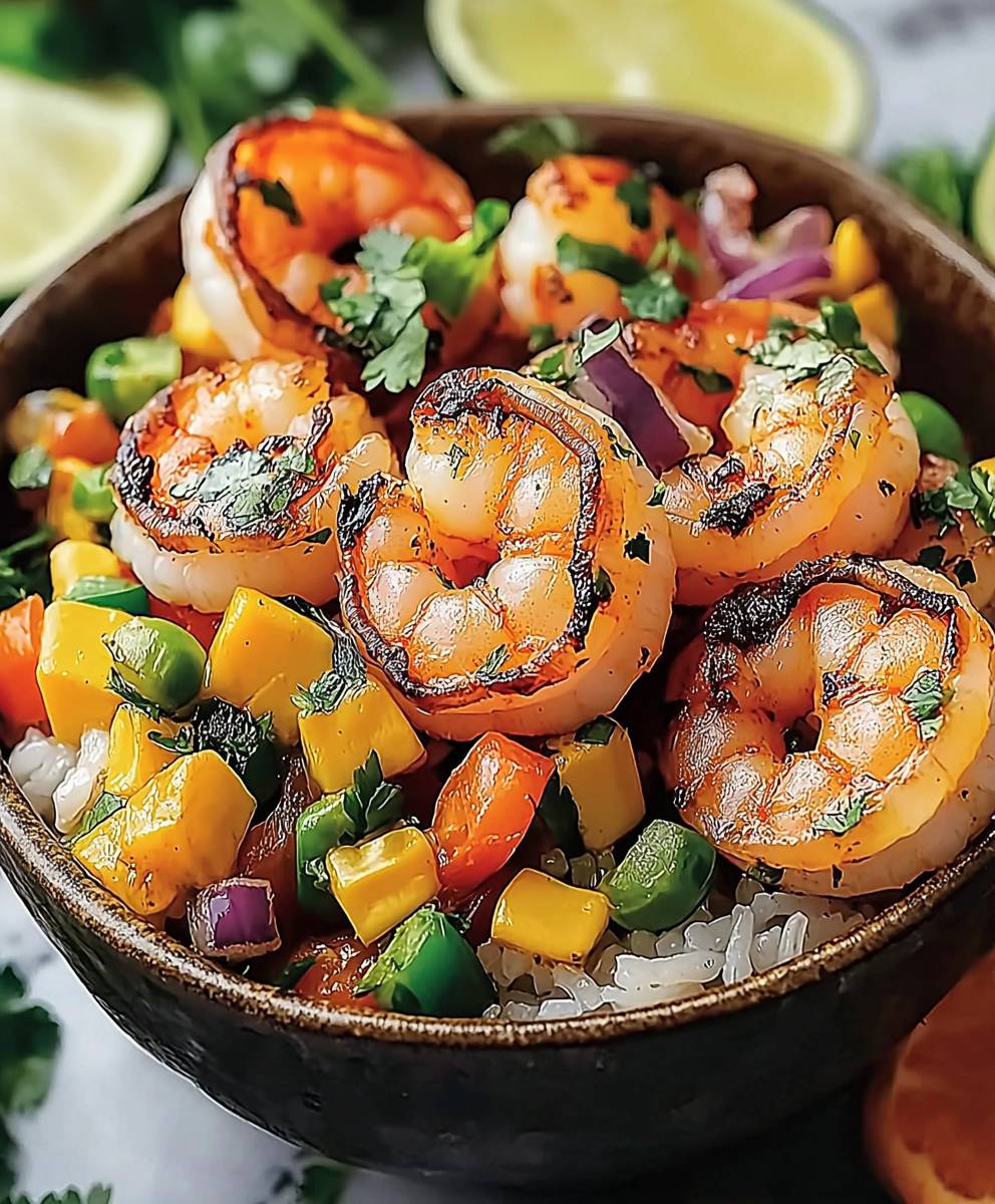 Fiesta Shrimp Rice Bowl