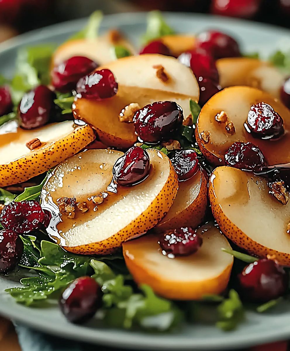 Pear Cranberry Salad