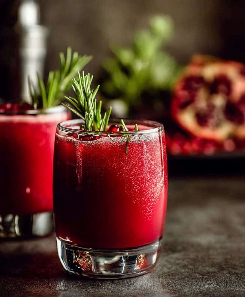 Apple cider pomegranate spritzer