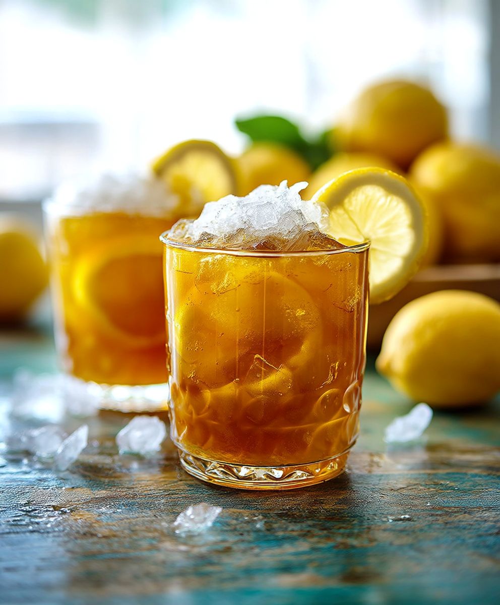 Brown sugar lemonade