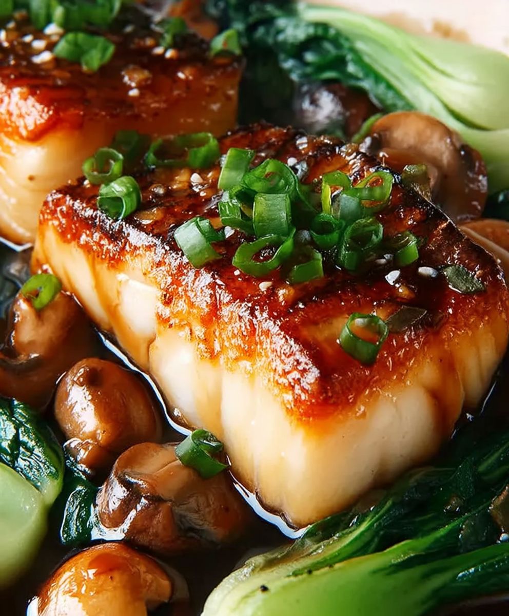 Miso Glazed Black Cod