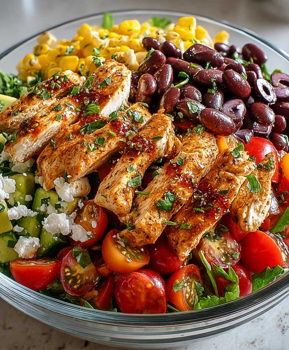 Southwest chicken salad