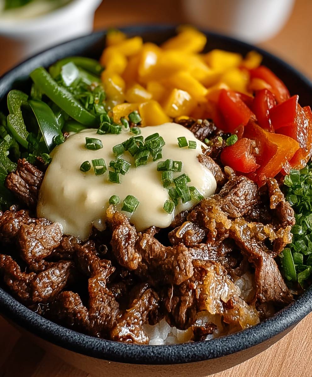 Philly Cheesesteak Bowls