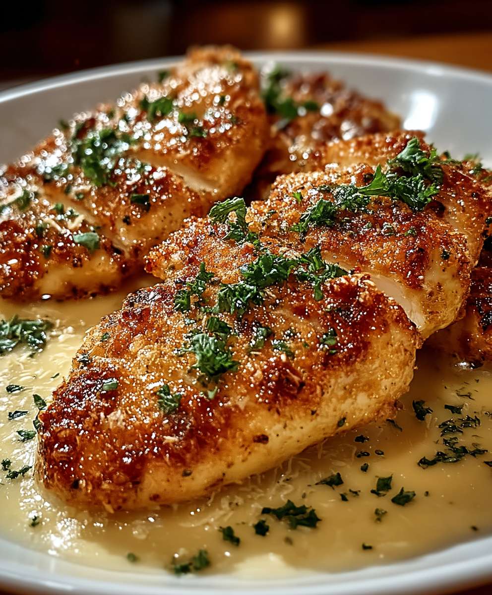 Parmesan Crusted Chicken Longhorn