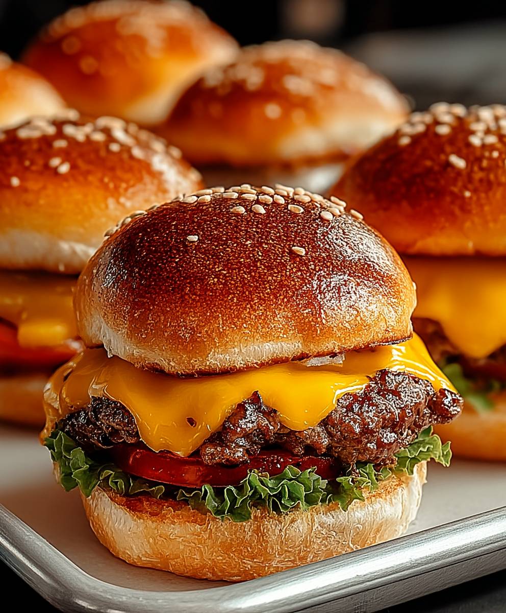Cheeseburger sliders
