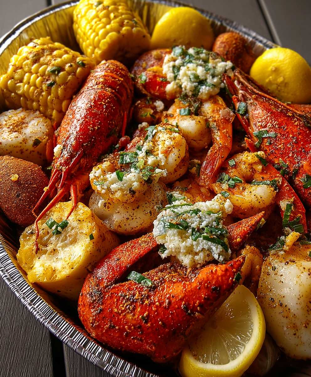 Cajun seafood boil