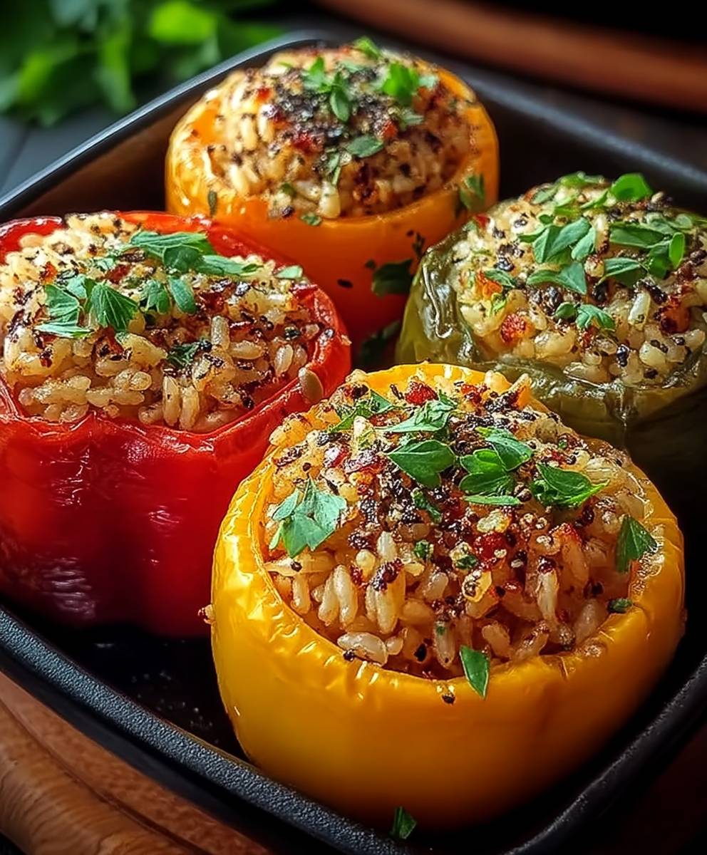 Vegetarian Stuffed Peppers
