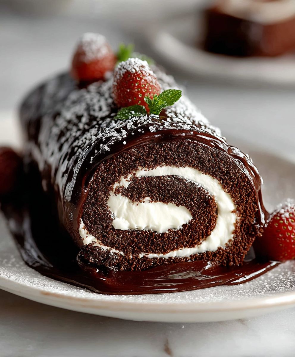 Chocolate Swiss Roll