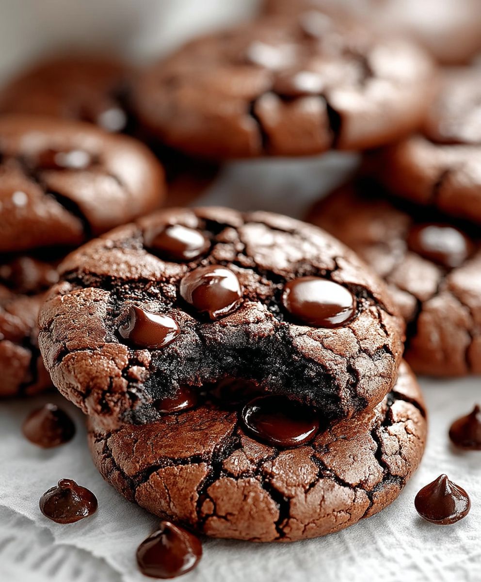 Chocolate Espresso Cookies