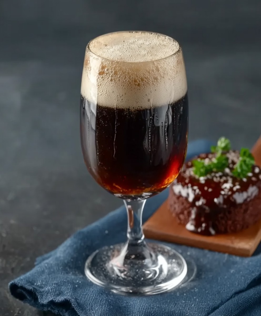 Black Velvet Cocktail
