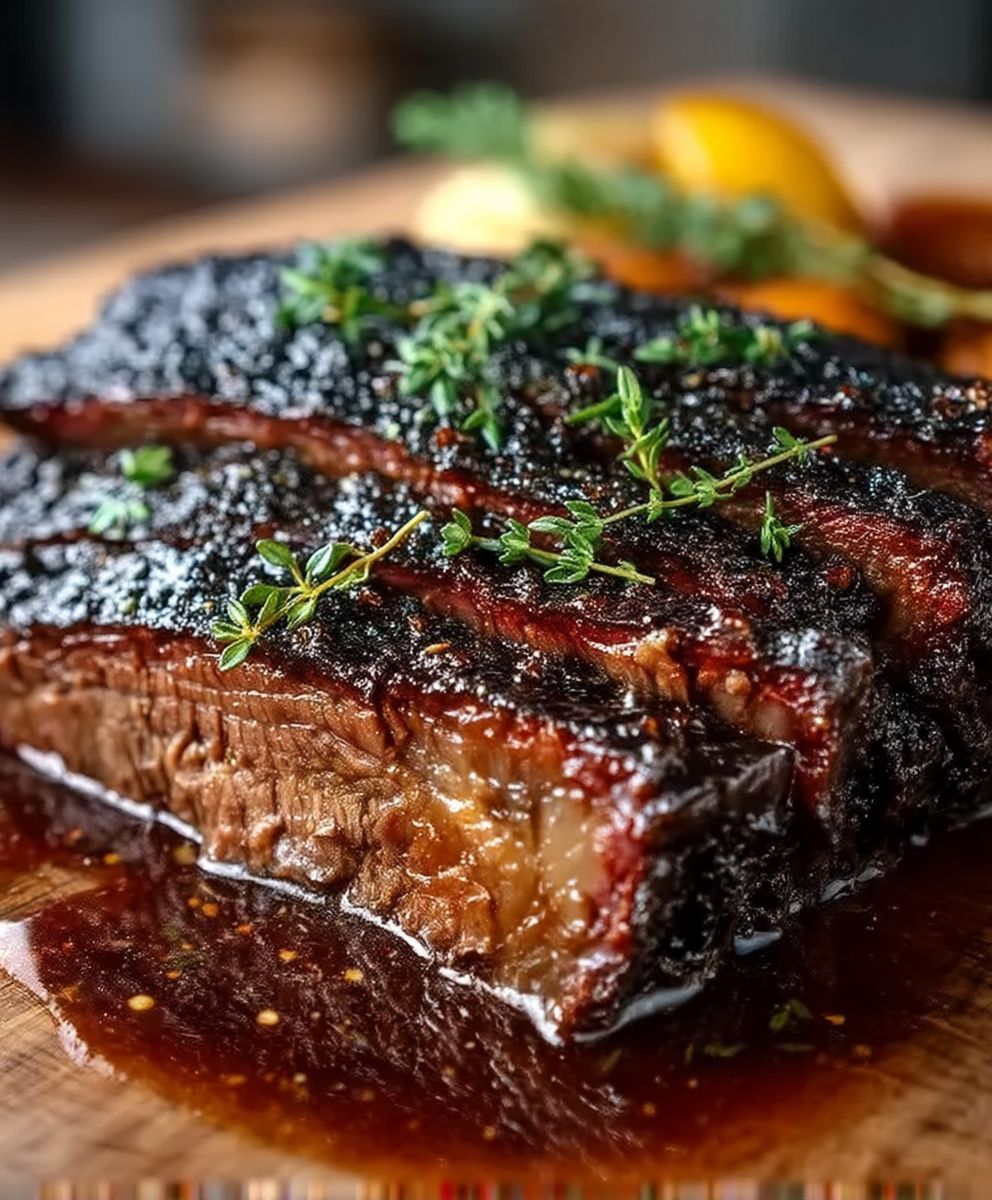 Slow Cooked Beef Brisket