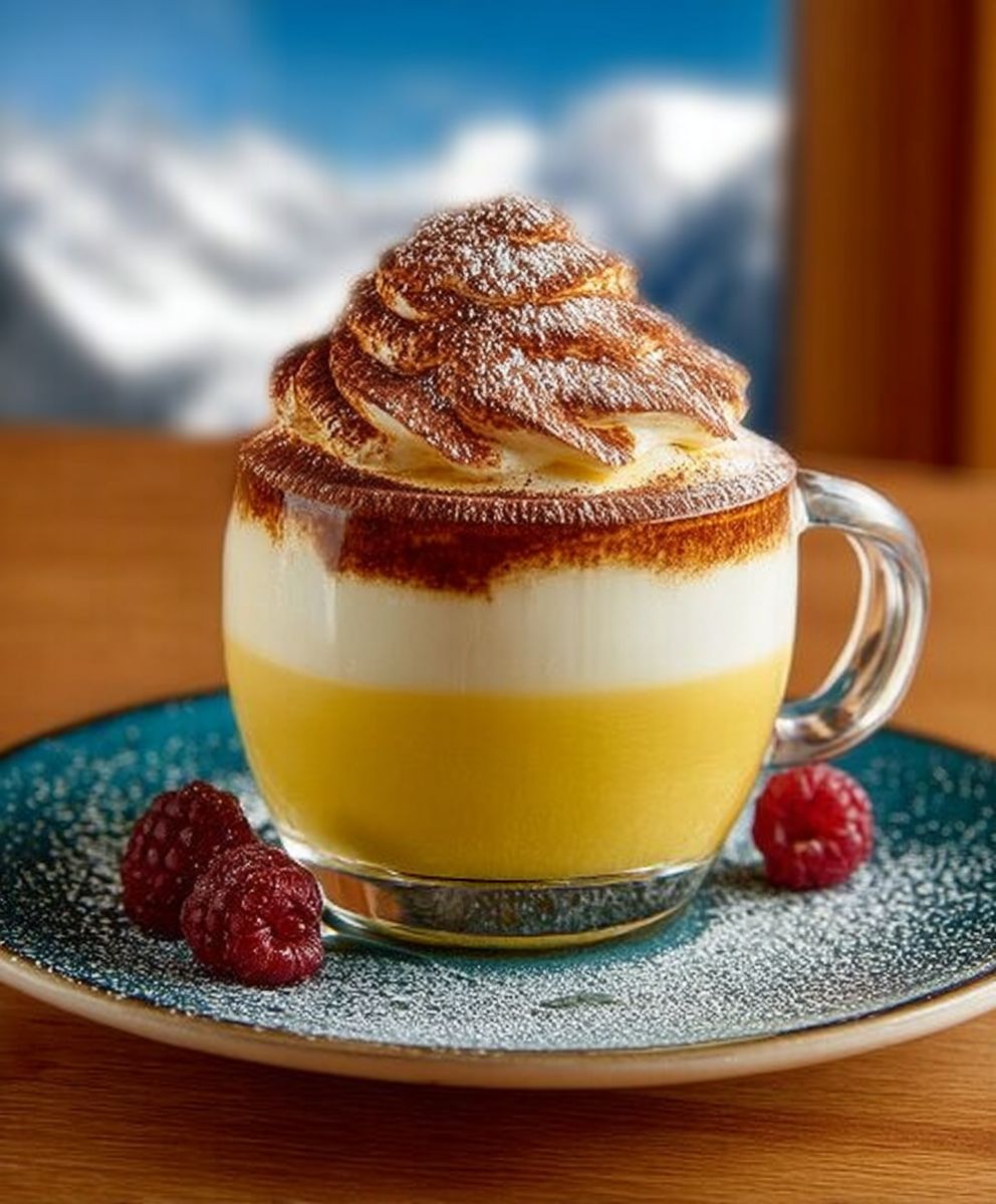Bombardino drink