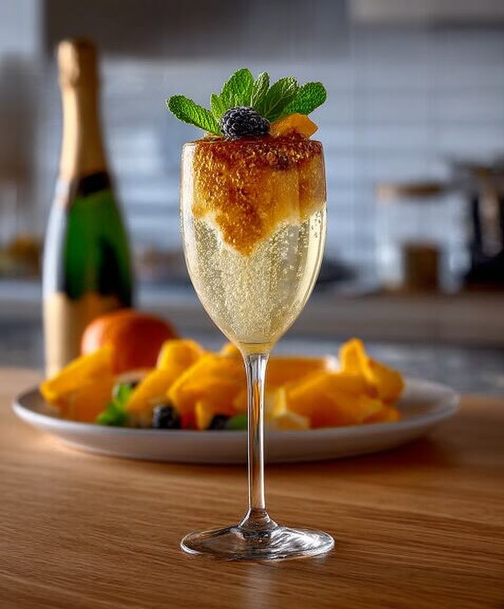 Champagne Cobbler