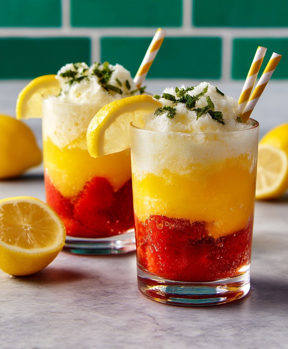 Ombre Lemonade Drops