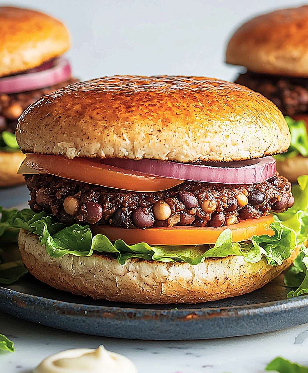 Black bean burger