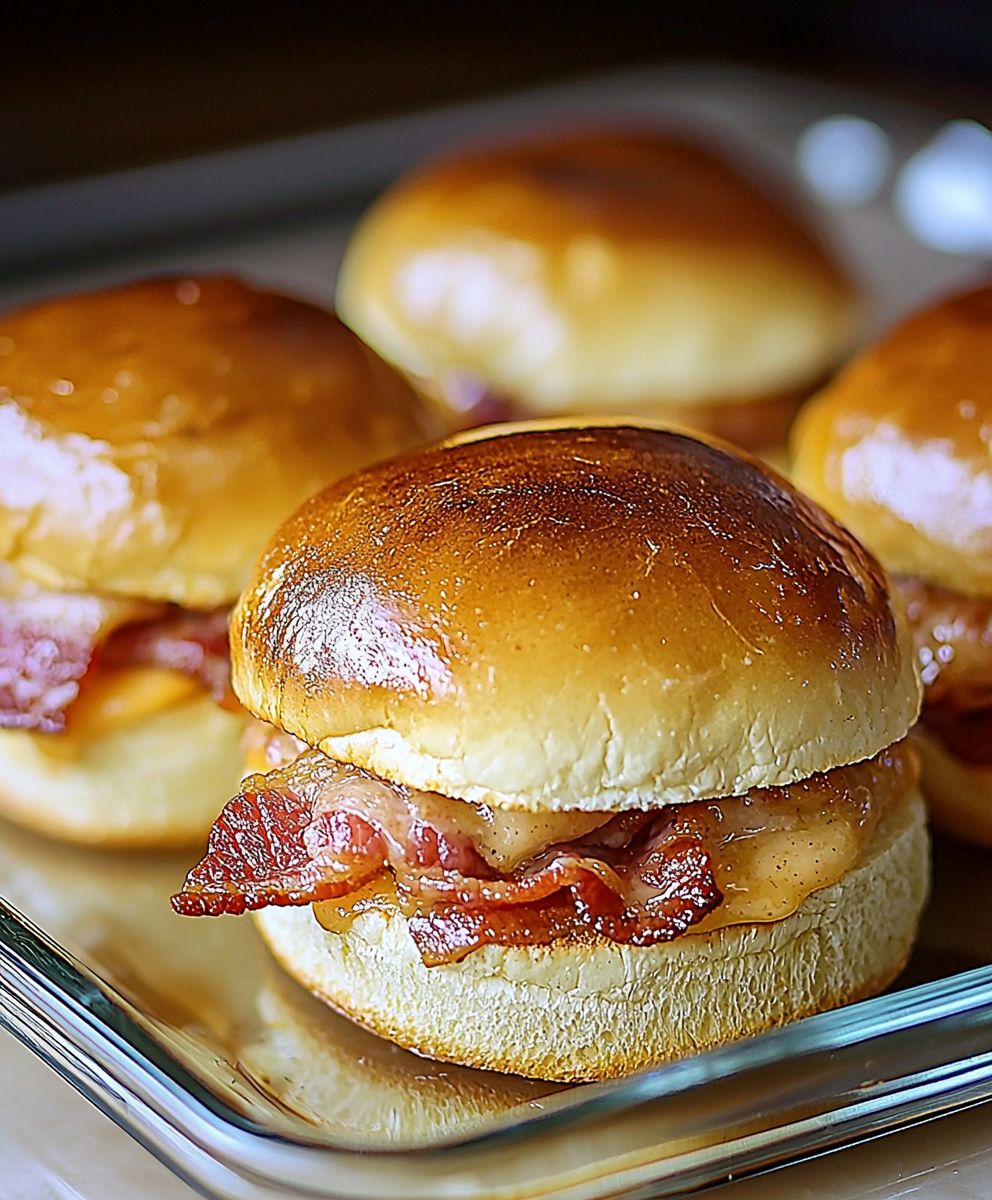 Turkey Bacon Ranch Sliders