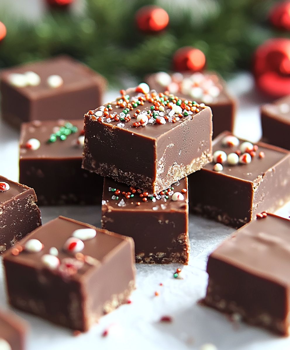 Christmas fudge