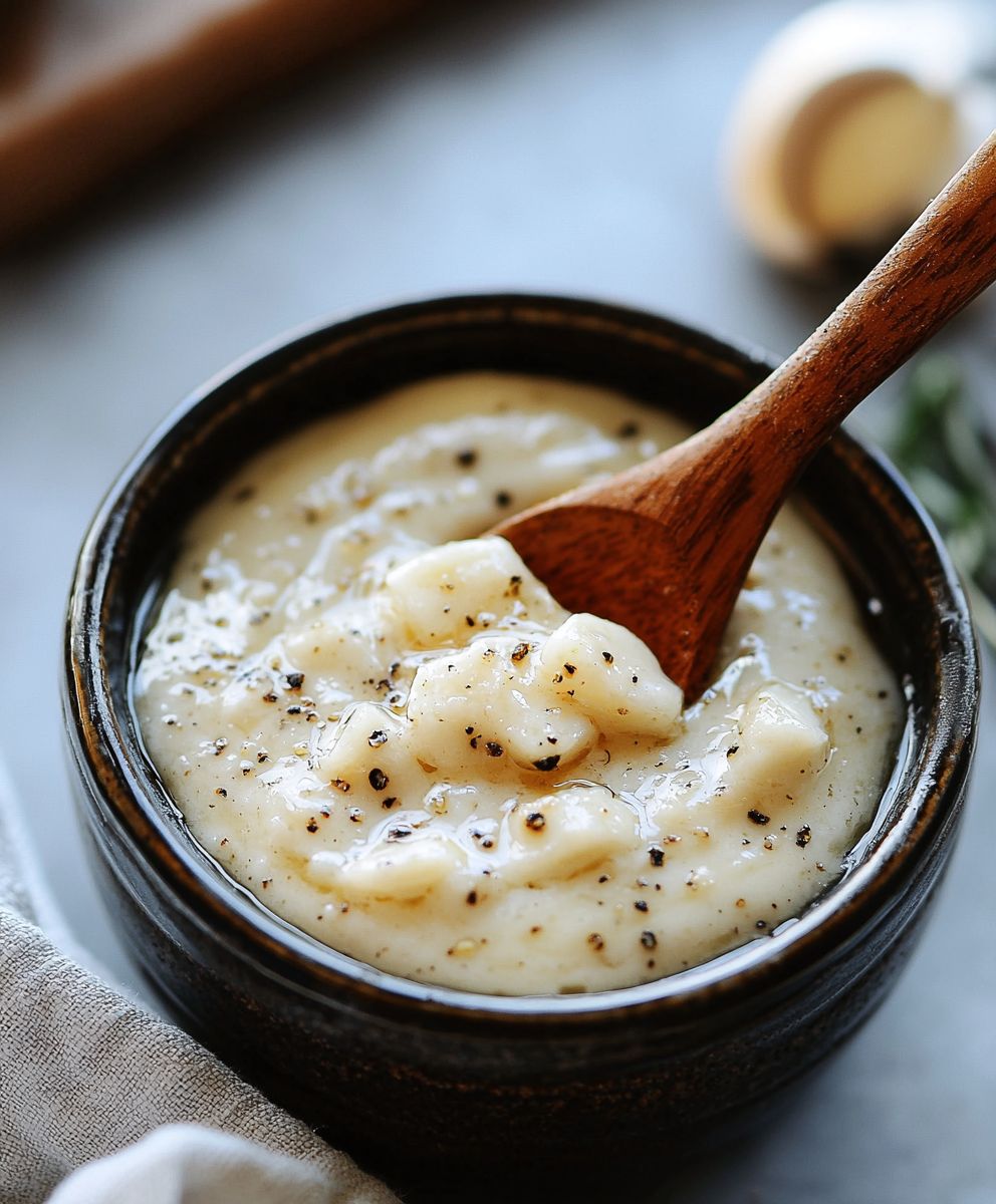 Garlic Parmesan Sauce