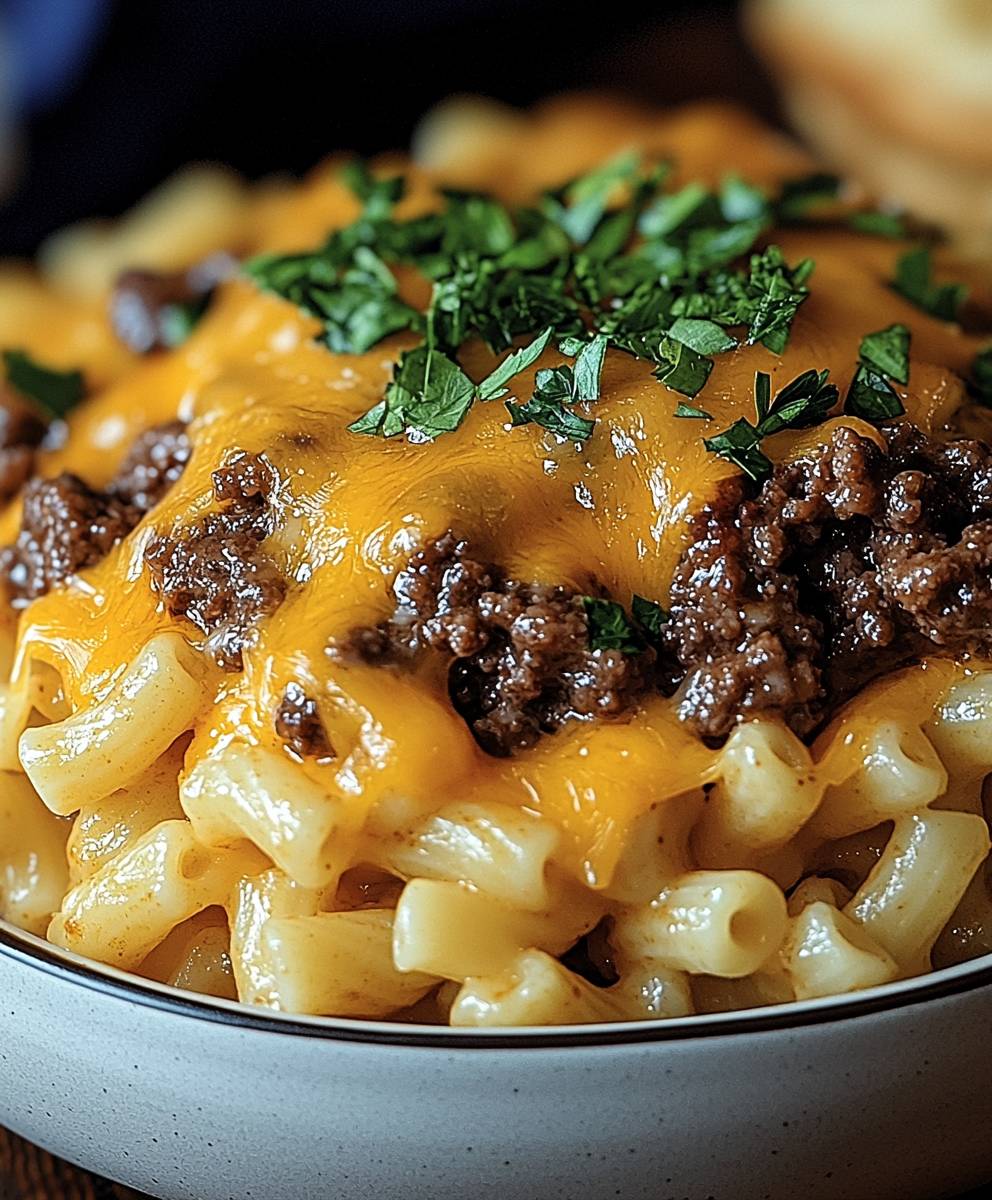 Cheeseburger Pasta