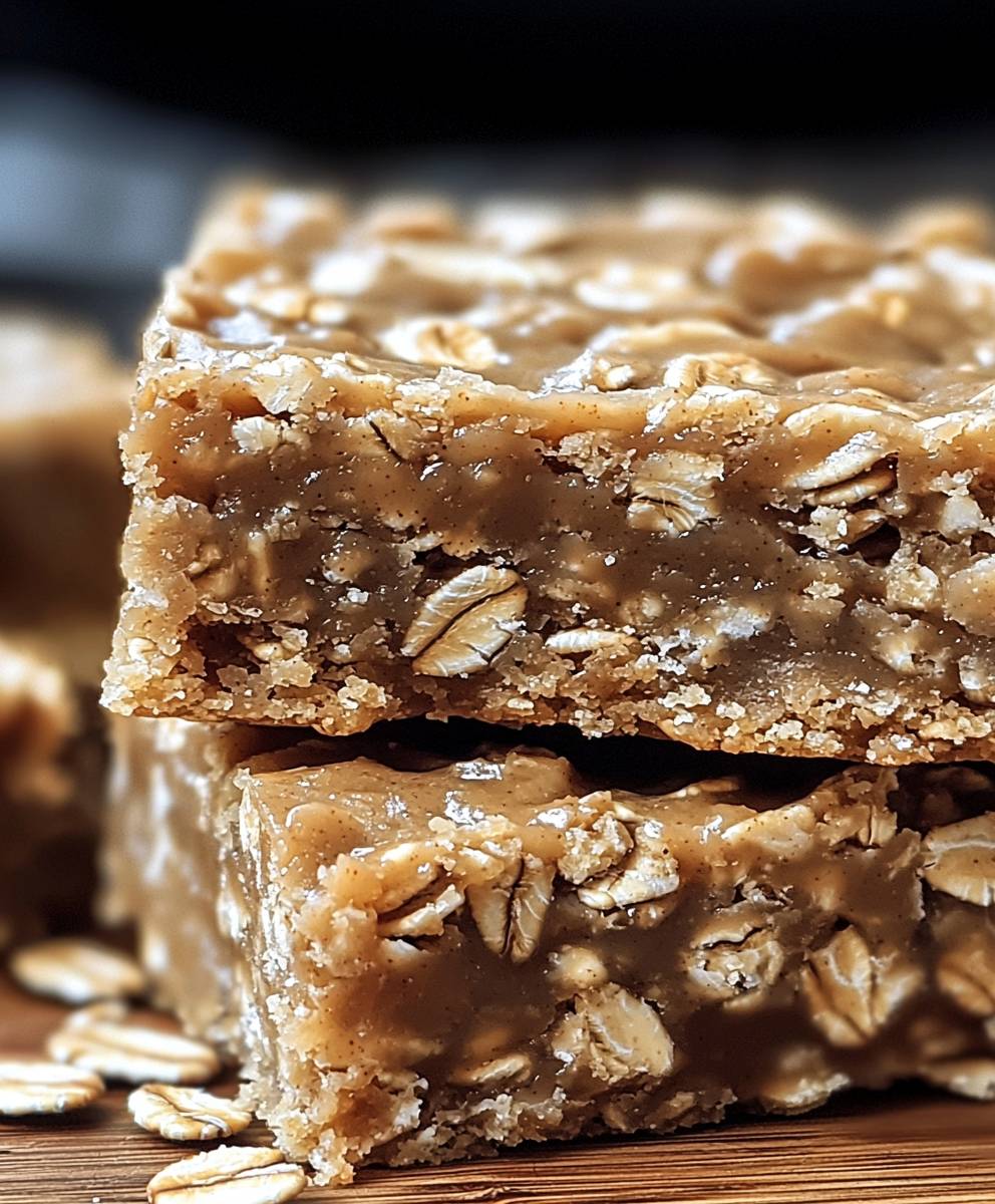 Peanut butter oatmeal bars
