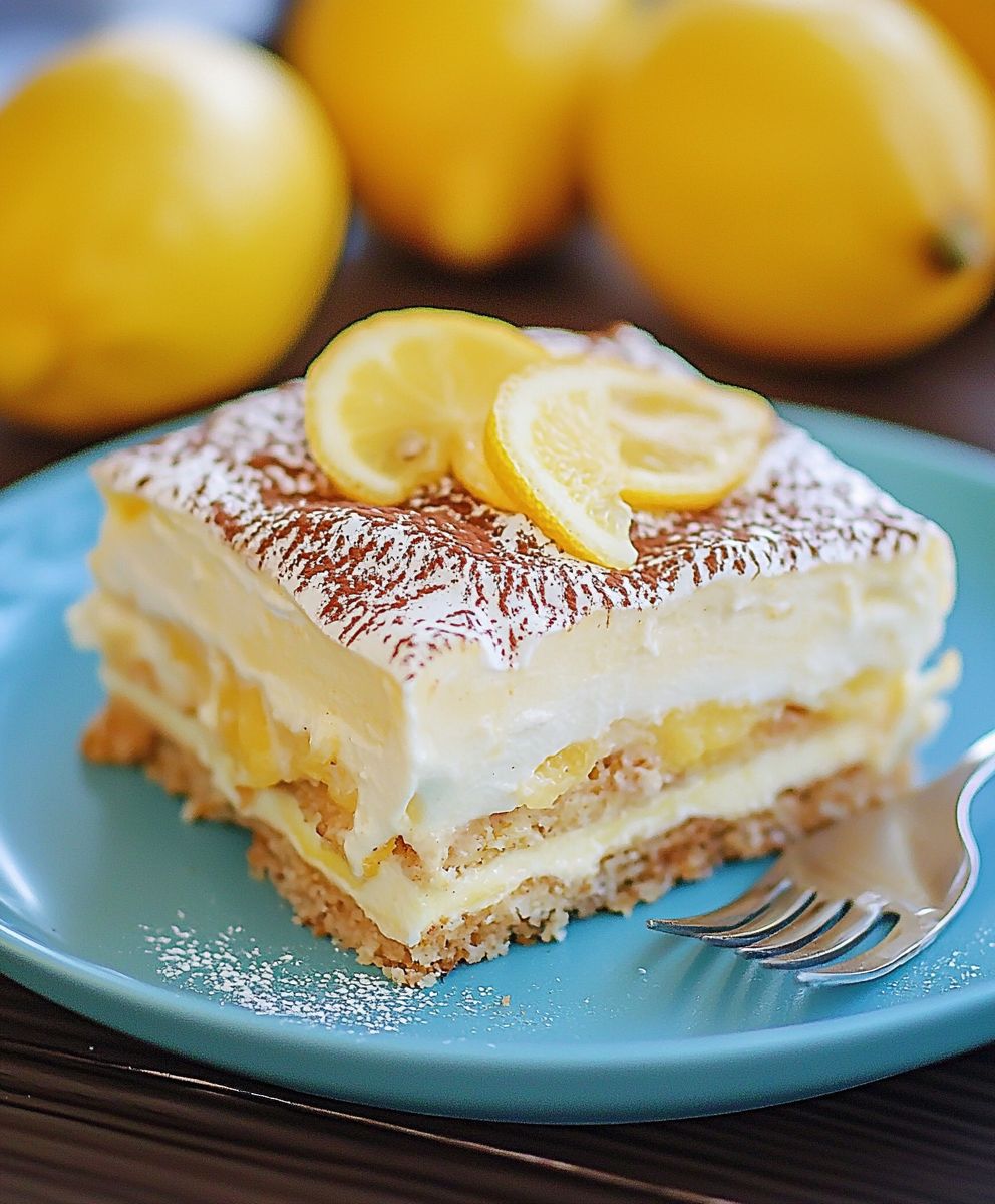 Lemon Tiramisu
