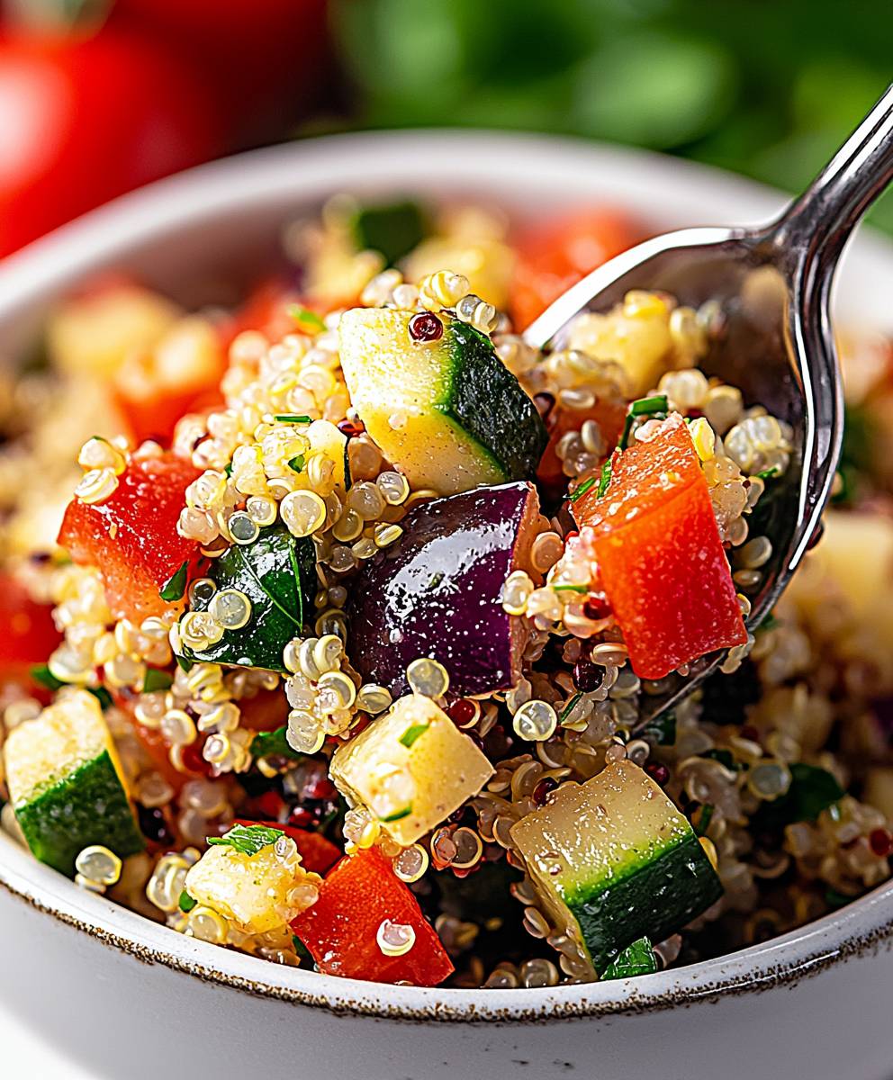 Mediterranean Quinoa Salad