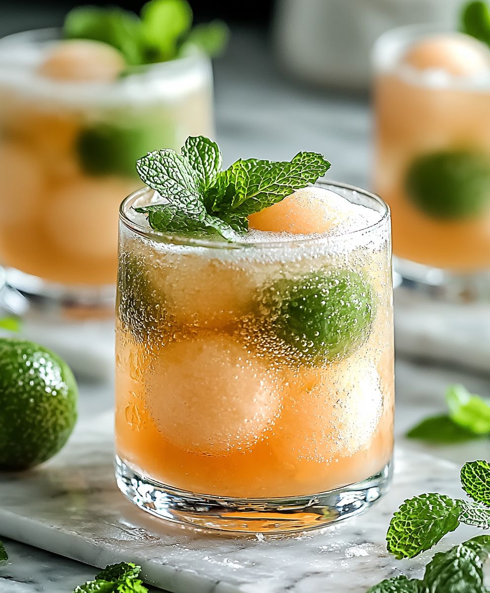 Minted Melon Fizz
