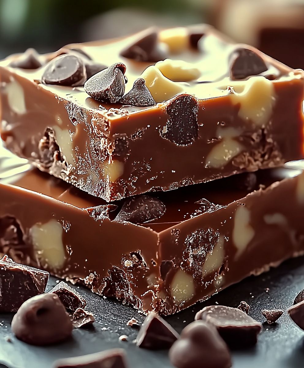 German Chocolate Fudge
