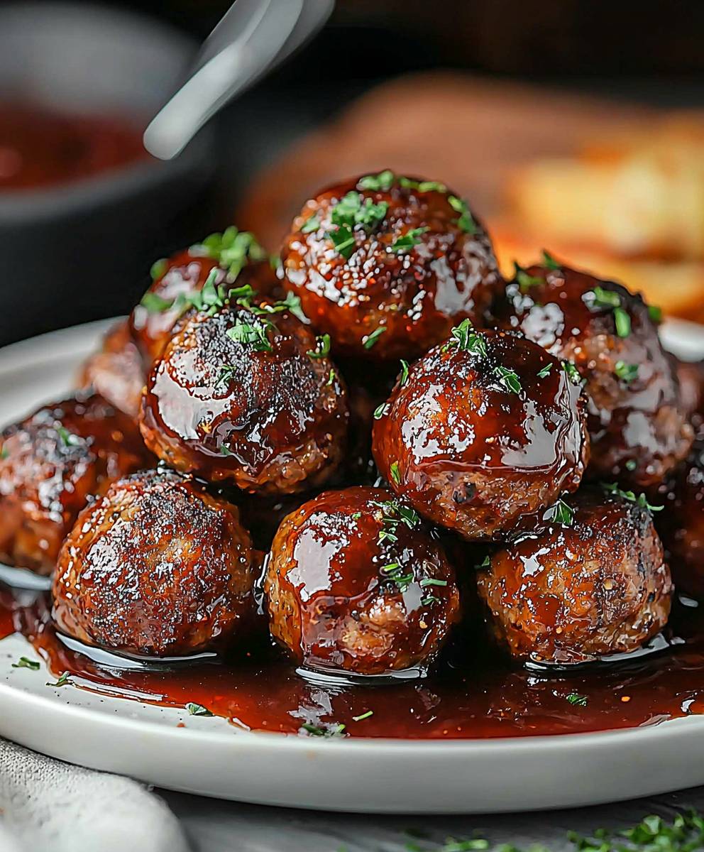 Smoked Stuffed Meatballs