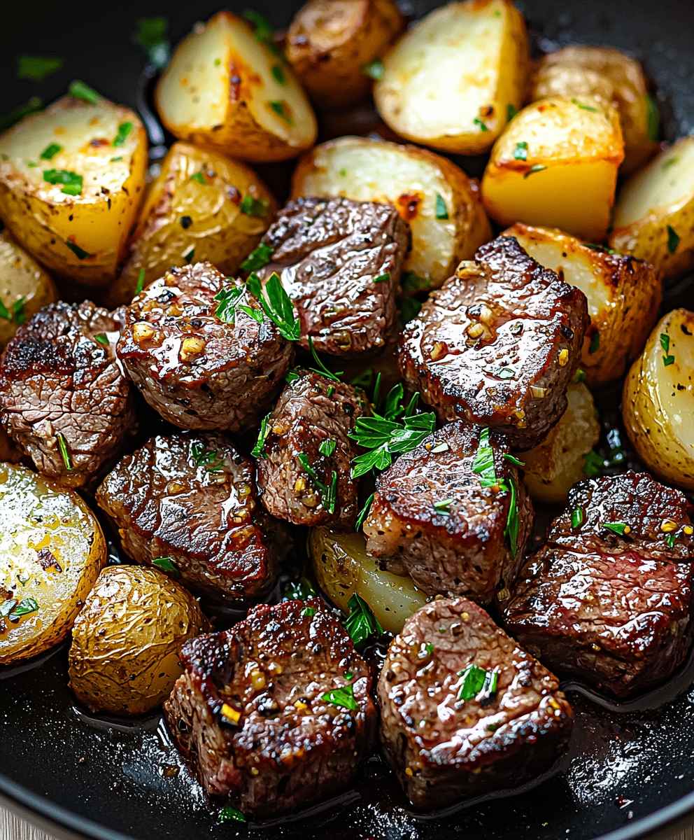 Garlic Butter Steak Bites