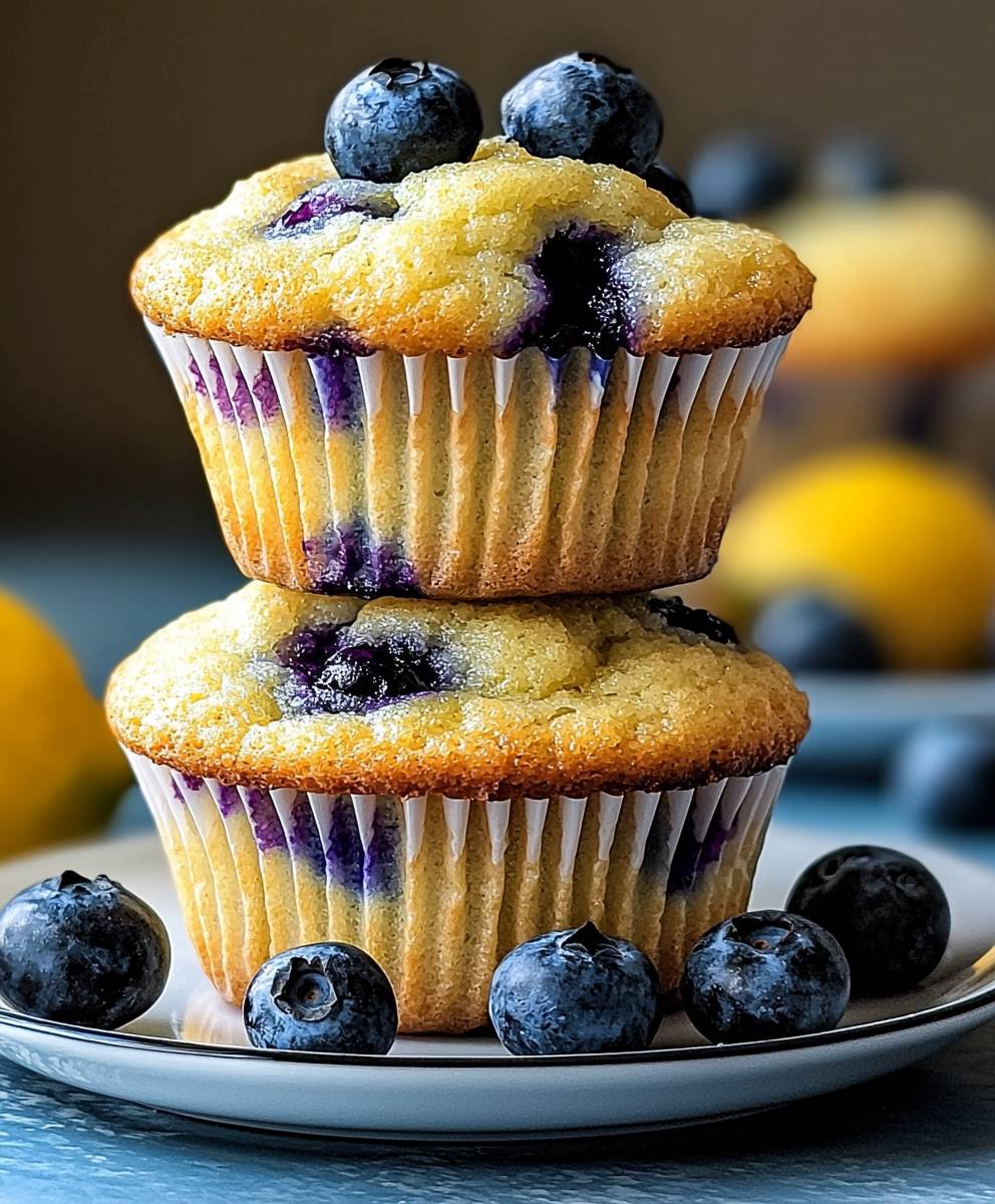 Lemon Blueberry Muffins