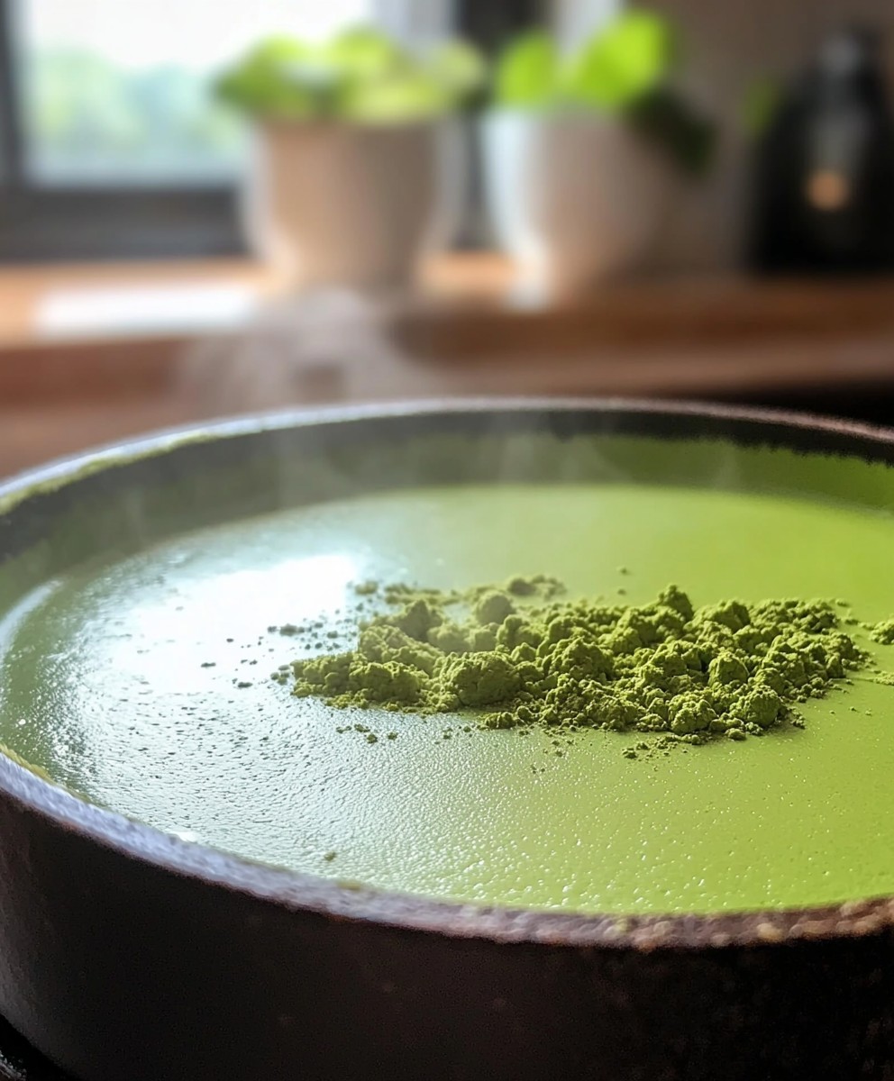 Matcha Tea Cheesecake