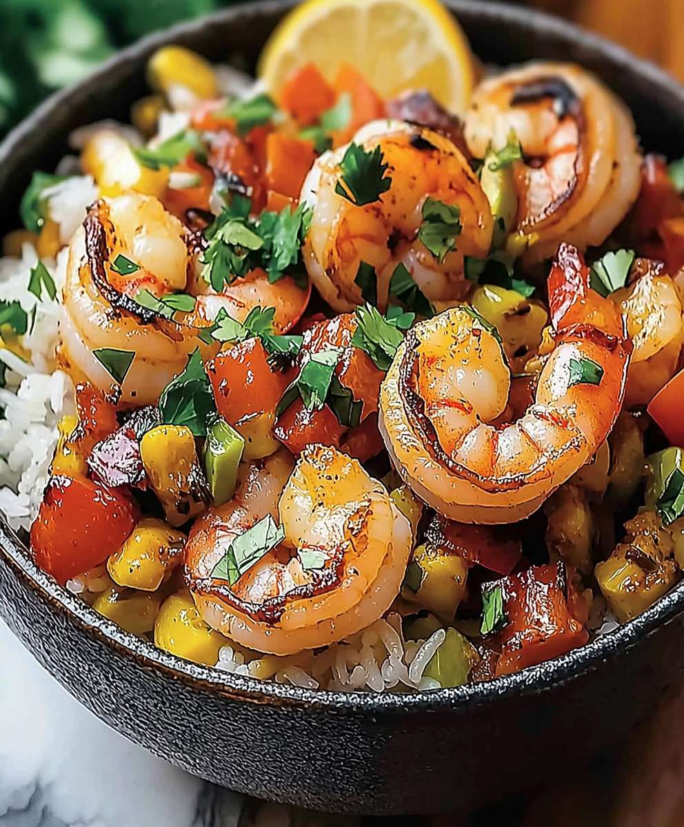 Fiesta Shrimp Rice Bowl