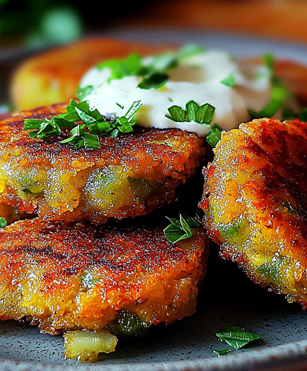Okra patties
