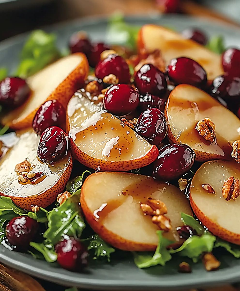 Pear Cranberry Salad