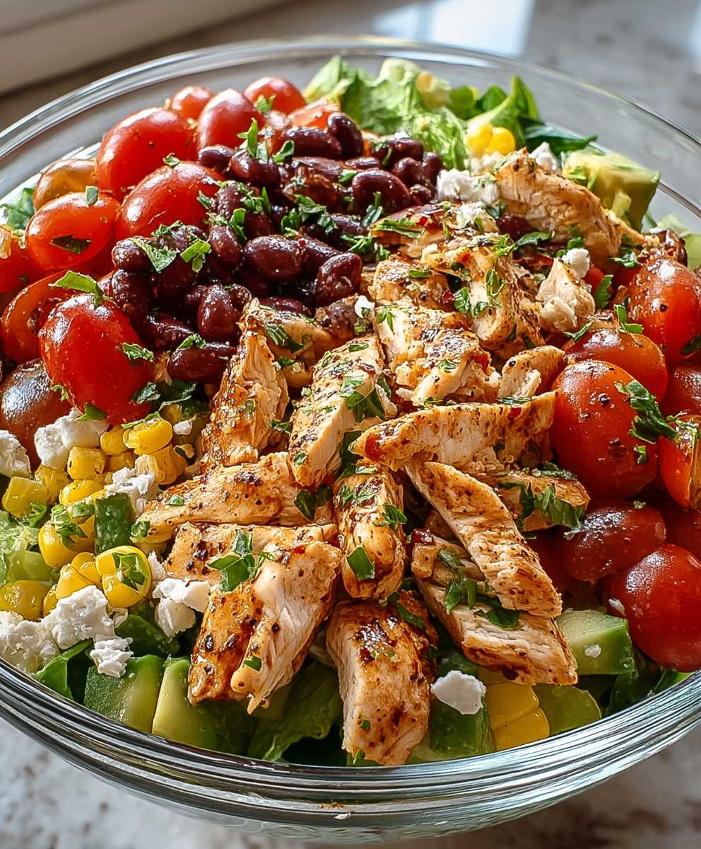 Southwest chicken salad
