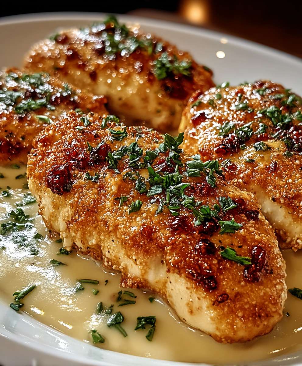 Parmesan Crusted Chicken Longhorn