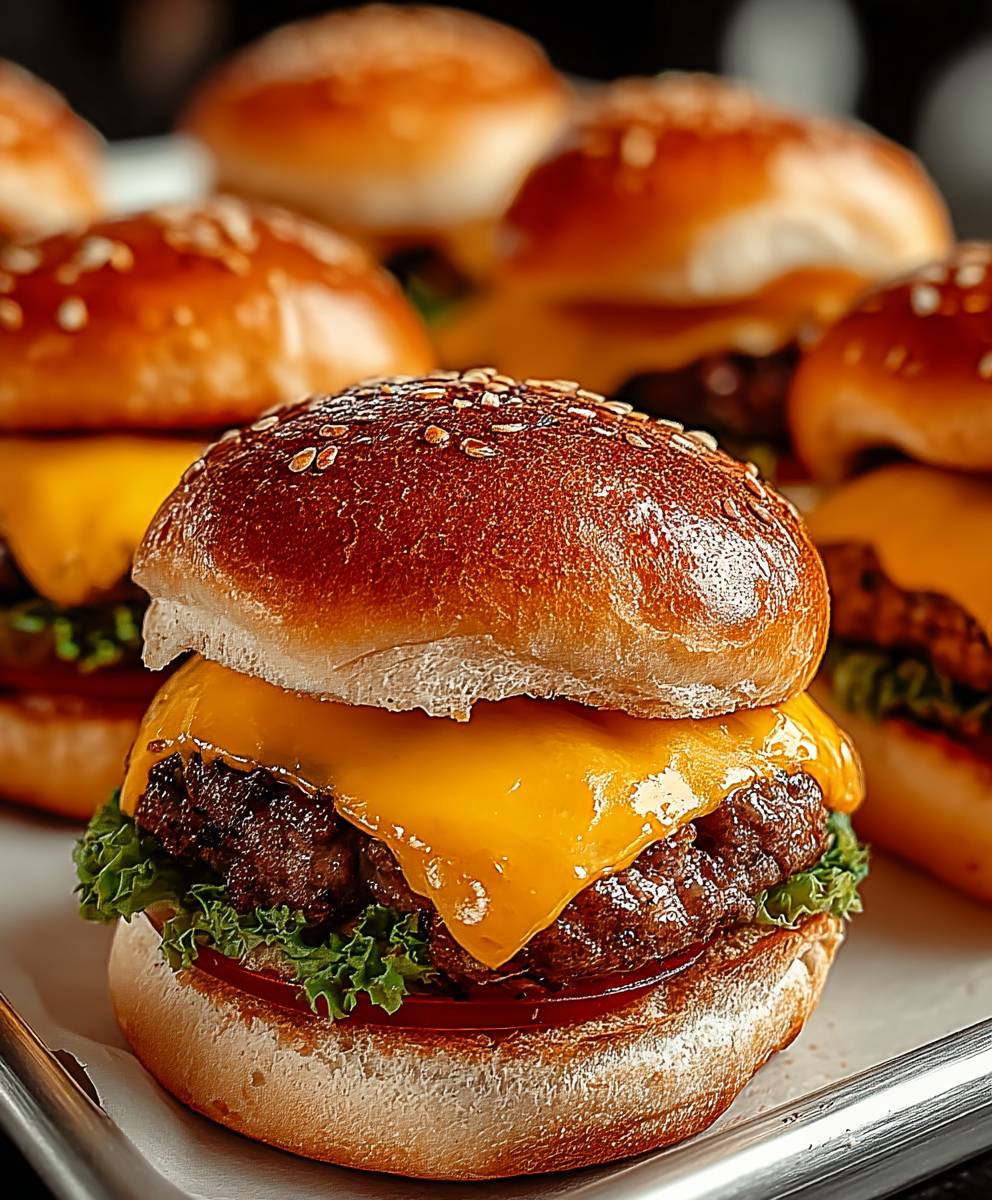 Cheeseburger sliders