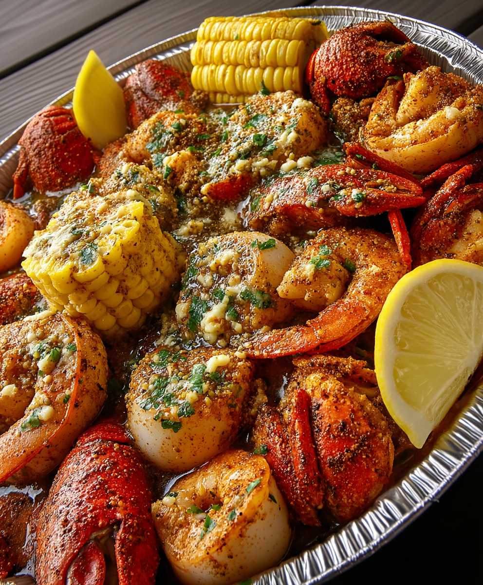 Cajun seafood boil