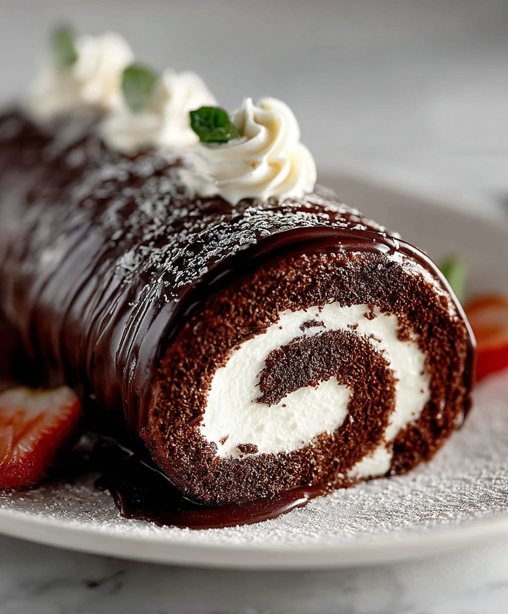 Chocolate Swiss Roll