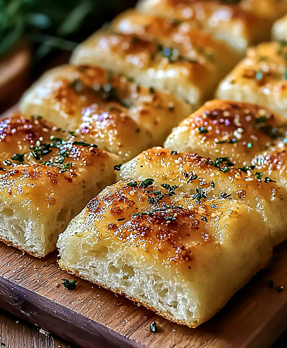 Golden Crusty Garlic Bread