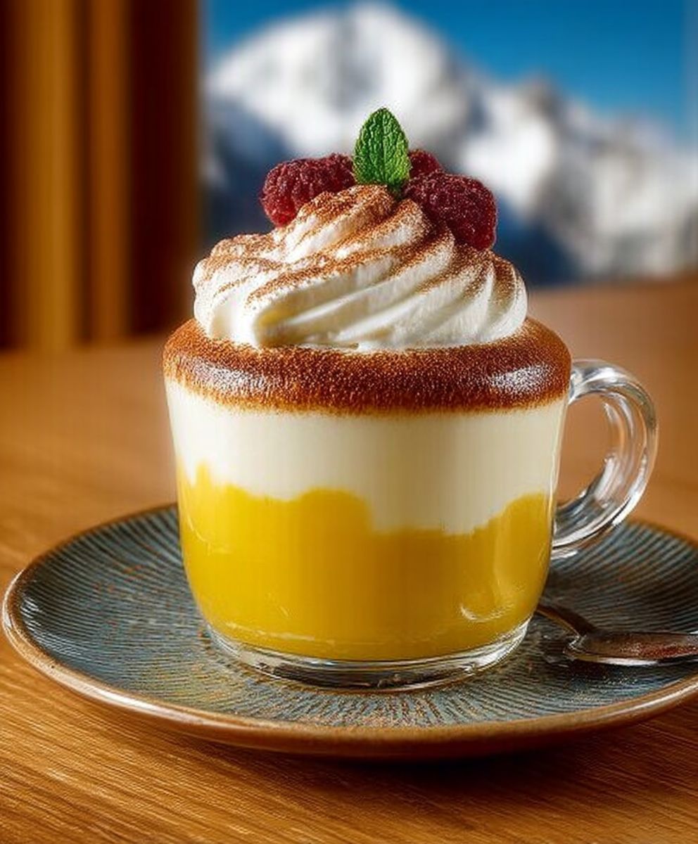 Bombardino drink