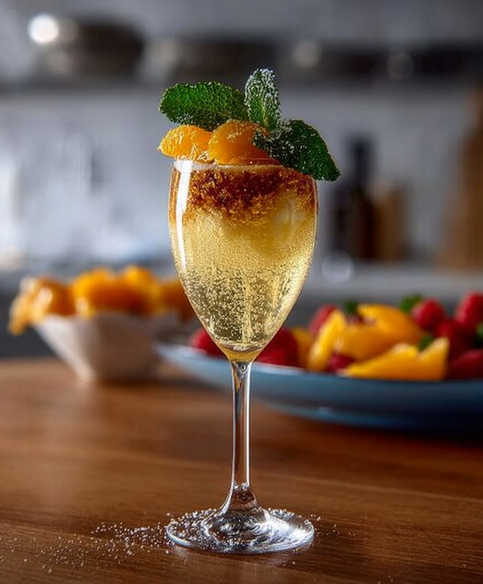 Champagne Cobbler