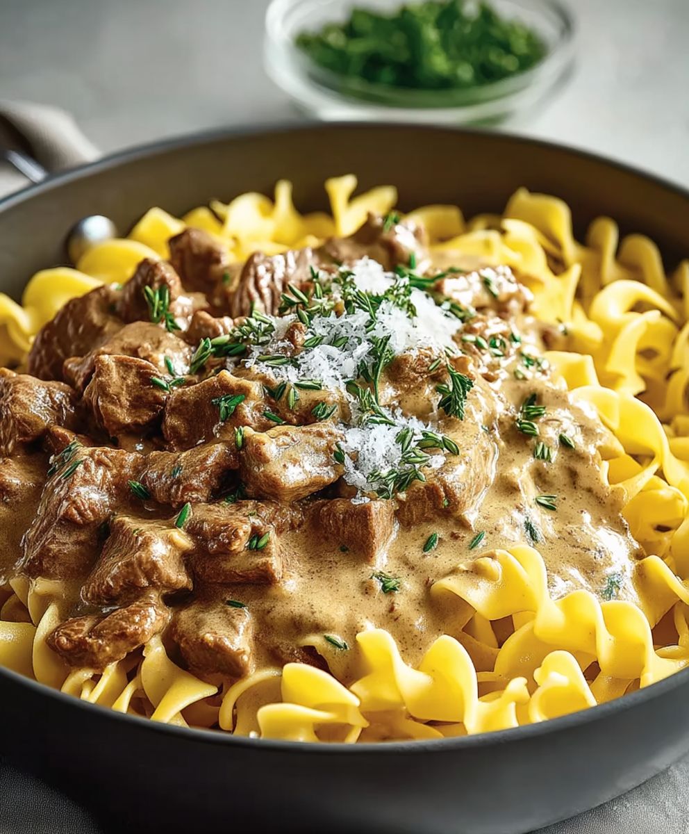 Beef Stroganoff Easy