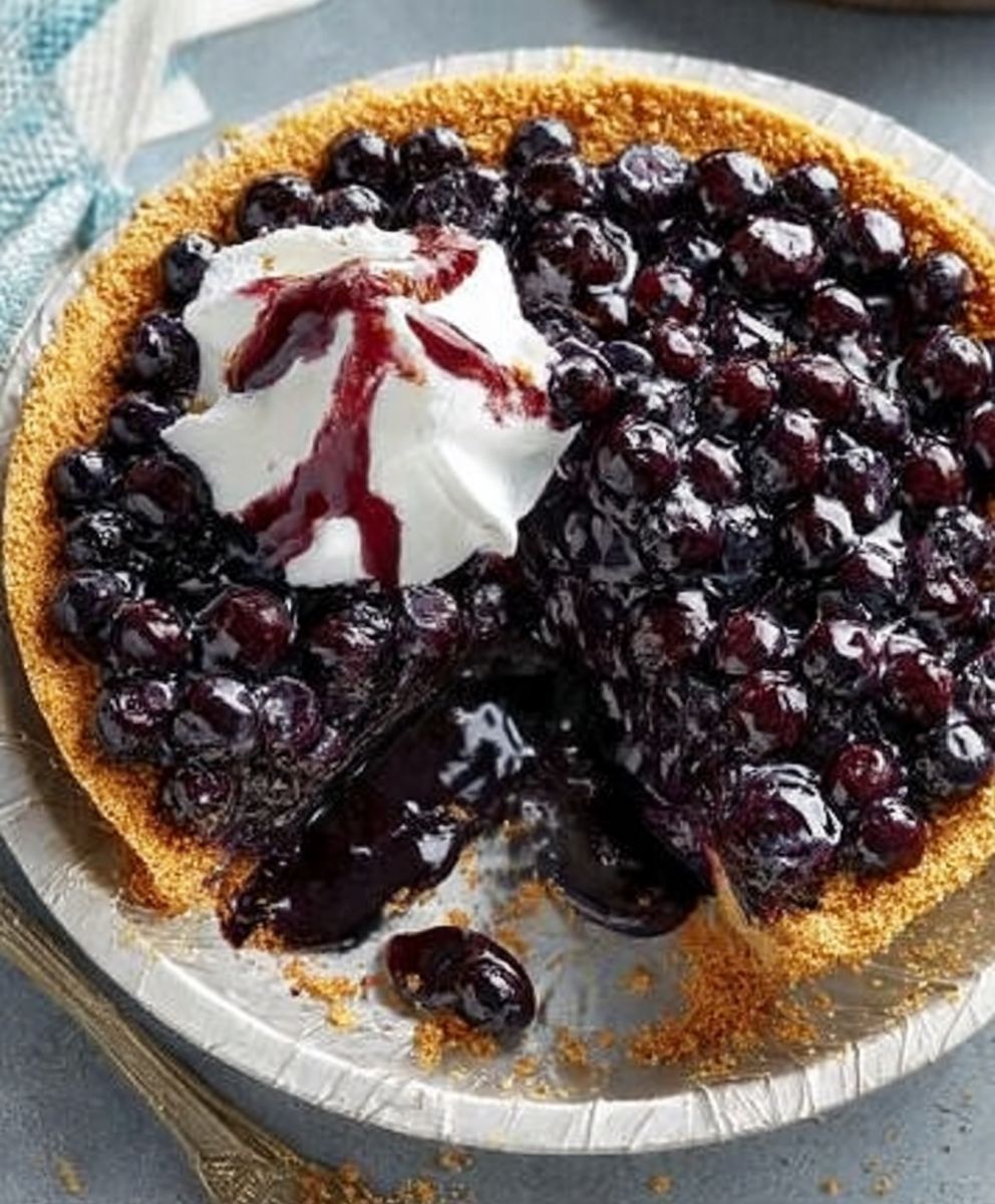 Blueberry Pie Graham Cracker